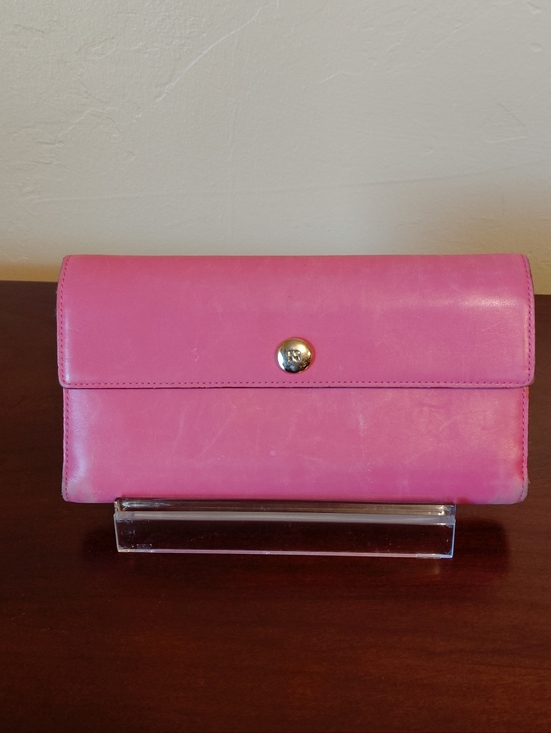 kate spade Handbags - Kate Spade Pink Trifold Wallet With Checkbook